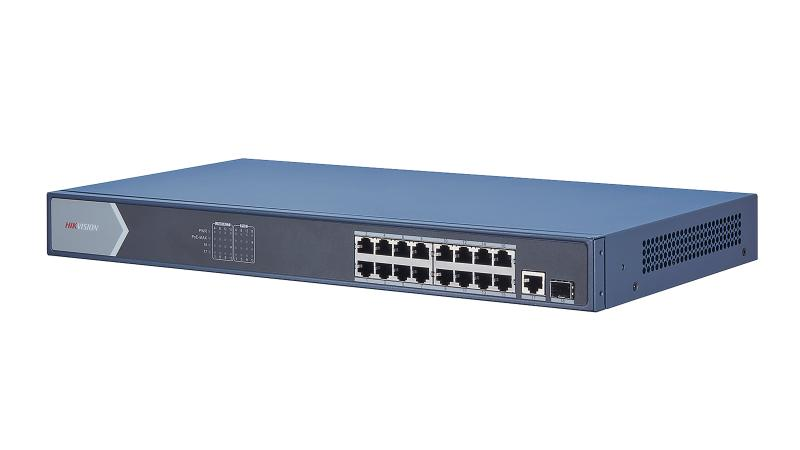 16 Port Half POE switch