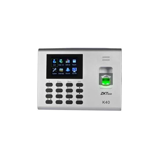 K40 ZKteco Biometric Time Attendance System with fingerprint ID