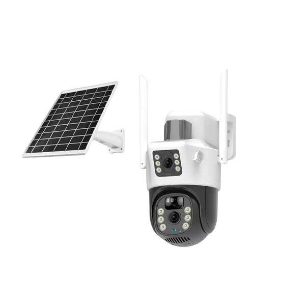 Smartnet WiFi solar camera-dual lens