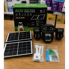 Solguard V780-3Y AOV 3-Lens 4G Solar Camera
